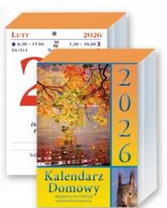 Kalendarz 2026 zdzierak domowy