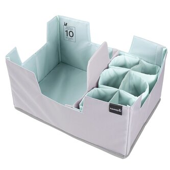 KEEEPER Skládací nákupní organizér Nea set XL Aquamarine