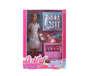 Lalka Anily 30 cm lekarz + dziecko