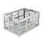 KEEEPER Skládací box s měkkými úchyty Ben 45l Nordic Grey