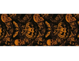 Papírový běhoun na stůl Gothic Pumpkin – 275 x 28 cm Papírový běhoun na stůl Gothic Pumpkin – 275 x 28 cm