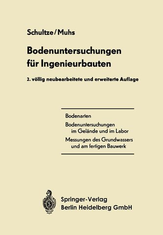 Bodenuntersuchungen für Ingenieurbauten