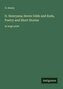 O. Henryana; Seven Odds and Ends, Poetry and Short Stories
