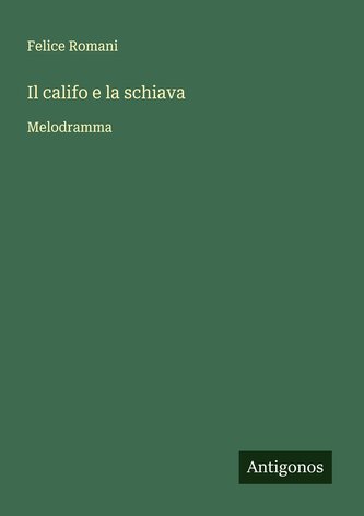 Il califo e la schiava