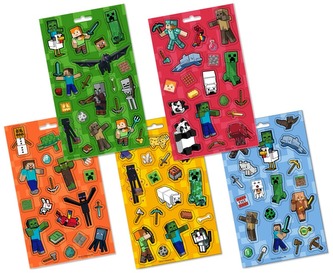 Zestaw naklejek - 92 szt. Minecraft, Kids