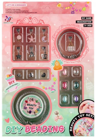 Zestaw koralików do nawlekania mix MEGA CREATIVE 570695