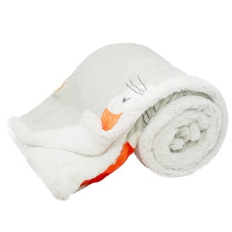 ARÔME HOME Deka 150 x 200 cm, s beránkem, mikroflanel, 460 GSM