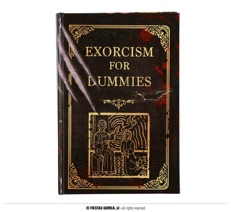 Kniha Exorcism for Dummies – dekorace 22 x 15 cm Kniha Exorcism for Dummies – dekorace 22 x 15 cm