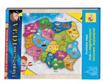 Mapa magnetyczna Polski