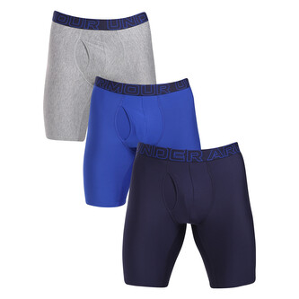 3PACK pánské boxerky Under Armour vícebarevné (1383880 400) XXL