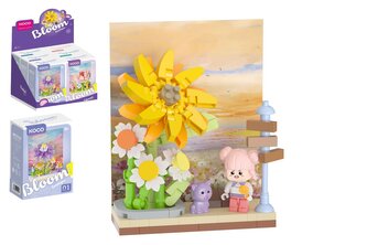 Stavebnice mini KOCO Květinová scenérie plast 6 druhů v krabičce 10x14x6cm 6ks v boxu Stavebnice mini KOCO Květinová scenérie plast 6 druhů v krabičce 10x14x6cm 6ks v boxu