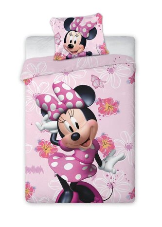 POŚCIEL KPL. Minnie 002W 140x200+70x90 BAWEŁNA