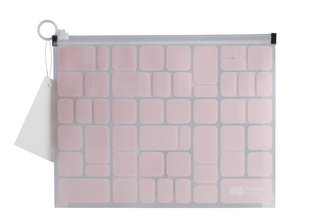 Teczka B5 PP z suwakiem Trend Pink HAPPY COLOR