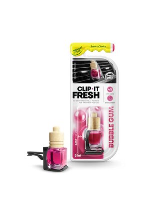 Clip it fresh - Osvěžovač vzduchu s klipem Bubble Gum Clip it fresh - Osvěžovač vzduchu s klipem Bubble Gum