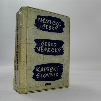 Německo-český česko-německý kapesní slovník