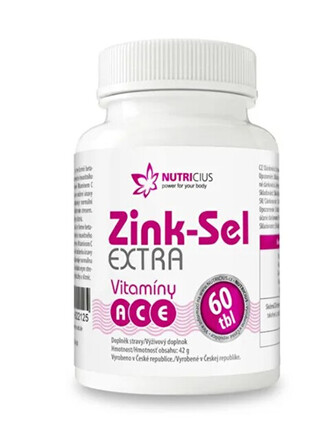 Nutricius Zink-Sel extra 60 tablet