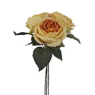 Kytice umělých sušených růží X7631-03