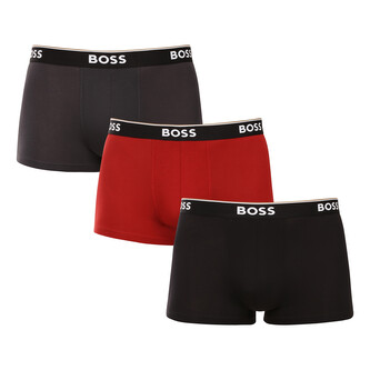 3PACK pánské boxerky BOSS vícebarevné (50531684 966) XXL