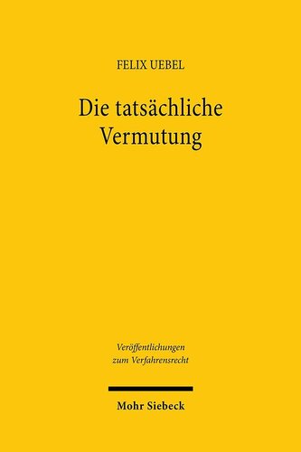 Die tatsächliche Vermutung