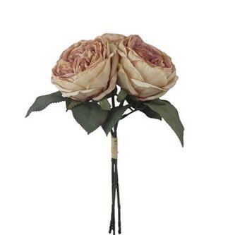 Kytice umělých sušených růží X7631-20