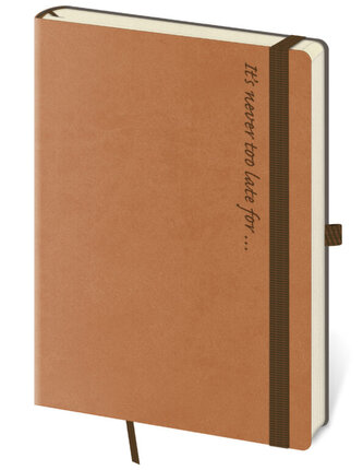 Linkovaný zápisník Flexies L Brown