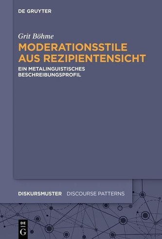 Moderationsstile aus Rezipientensicht
