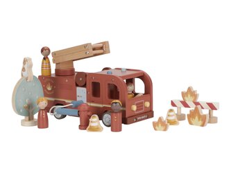 Hasičský náklaďák dřevěný