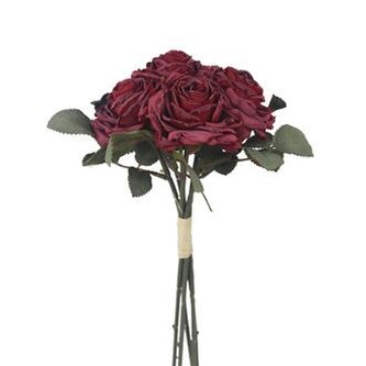 Kytice umělých sušených růží X7630-08