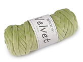 Příze Marshmallow silná Velvet Ø10 mm 500 g - 1 ks - 5 (107) zelená sv.
