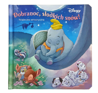 Dobranoc, słodkich snów. Książeczka sensoryczna. Disney