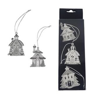 Vánoční dekorace k zavěšení, 3 ks D7521