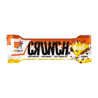 Extrifit Protein Bar Crunch 50 g banana (banán)