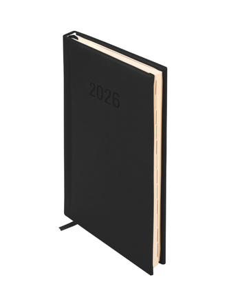 Kalendarz książkowy A6 2026 Colorfix tygodniowy czarny