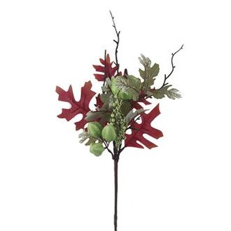 Dekorační větev s dýní P2328