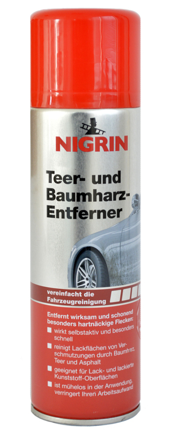 Nigrin Teer und Baumharz Entferner 250 ml Nigrin Teer und Baumharz Entferner 250 ml
