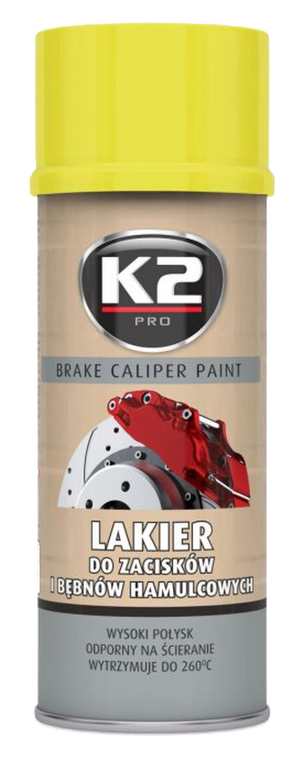 K2 Brake caliper paint 400 ml Žlutá