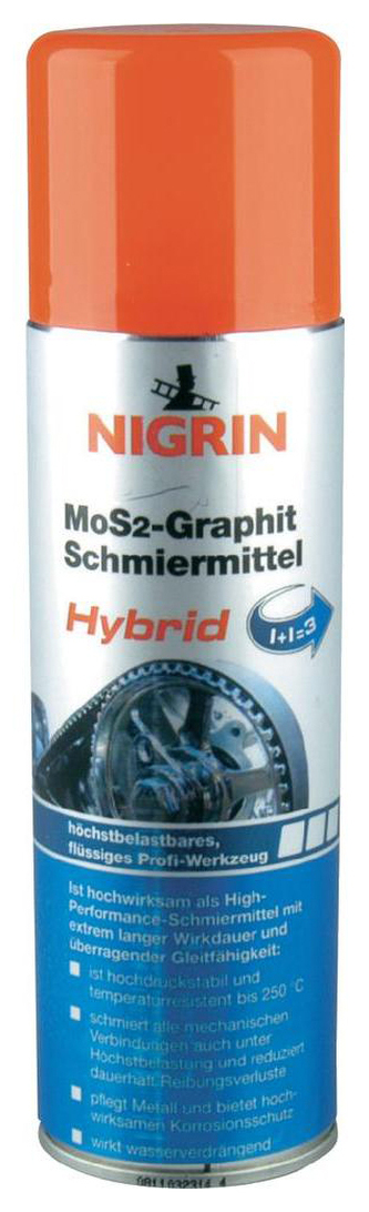 Nigrin MoS2-Graphit Schmiermittel 250 ml Nigrin MoS2-Graphit Schmiermittel 250 ml