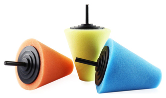 Sada pěnovách leštících hub