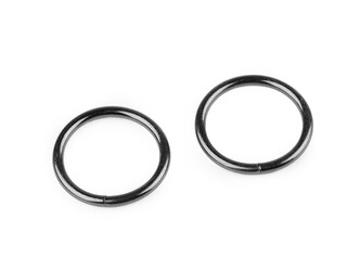 Kroužek Ø20 mm - 100 ks - 2 nikl černý