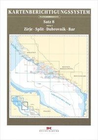 Berichtigung Sportbootkarten Satz 8: Adria 2  (Ausgabe 2020)