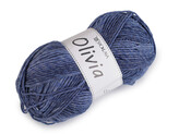 Pletací příze Olivia melírovaná 100 g - 1 ks - 10 modrá jeans