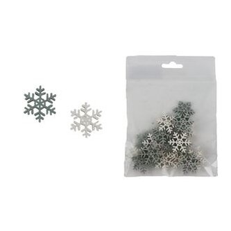 Vločka, 18 ks D7418