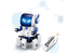 Robot se 6 nohama RC na dálkové ovládání 18 cm
