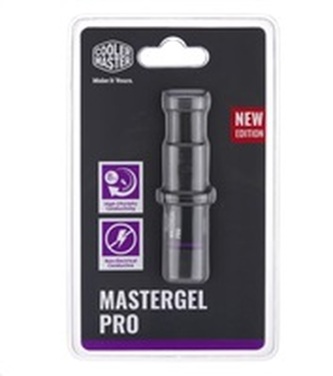 Cooler Master termální pasta na CPU Master Gel Pro V2, tep. vodivost 8 W.m, 1.5ml, 4g, šedá