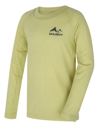 Dětské merino termoprádlo Merbo K light green - 140