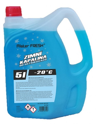 Kapalina do ostřikovačů -20 °C, 5L Mr.Fresh