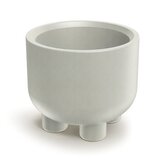 Květináč s nožiškami MOLTA ROUND 48 cm - barva: písková