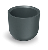 Květináč MOLTA ROUND HIGH 40 cm - barva: grafit