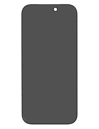 Tvrzené sklo 4D Privacy Full Glue iPhone 17 Pro - černé