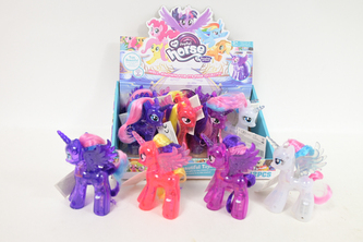 Jednorożec 13cm ze światłem 12/box H14064 53005